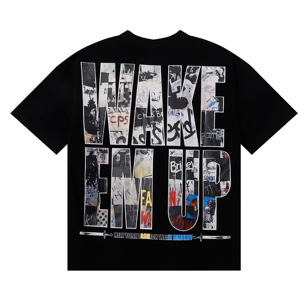 Godspeed T-shirts Basketball No. 13 Athlete Printed Cotton Crew Neck Short Sleeve Men and Women
