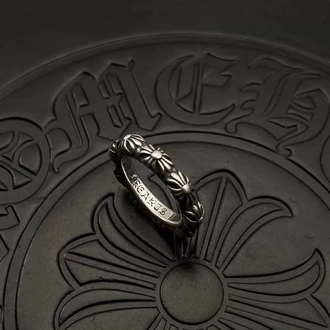 Chrome Heart Ring Hip Hop
