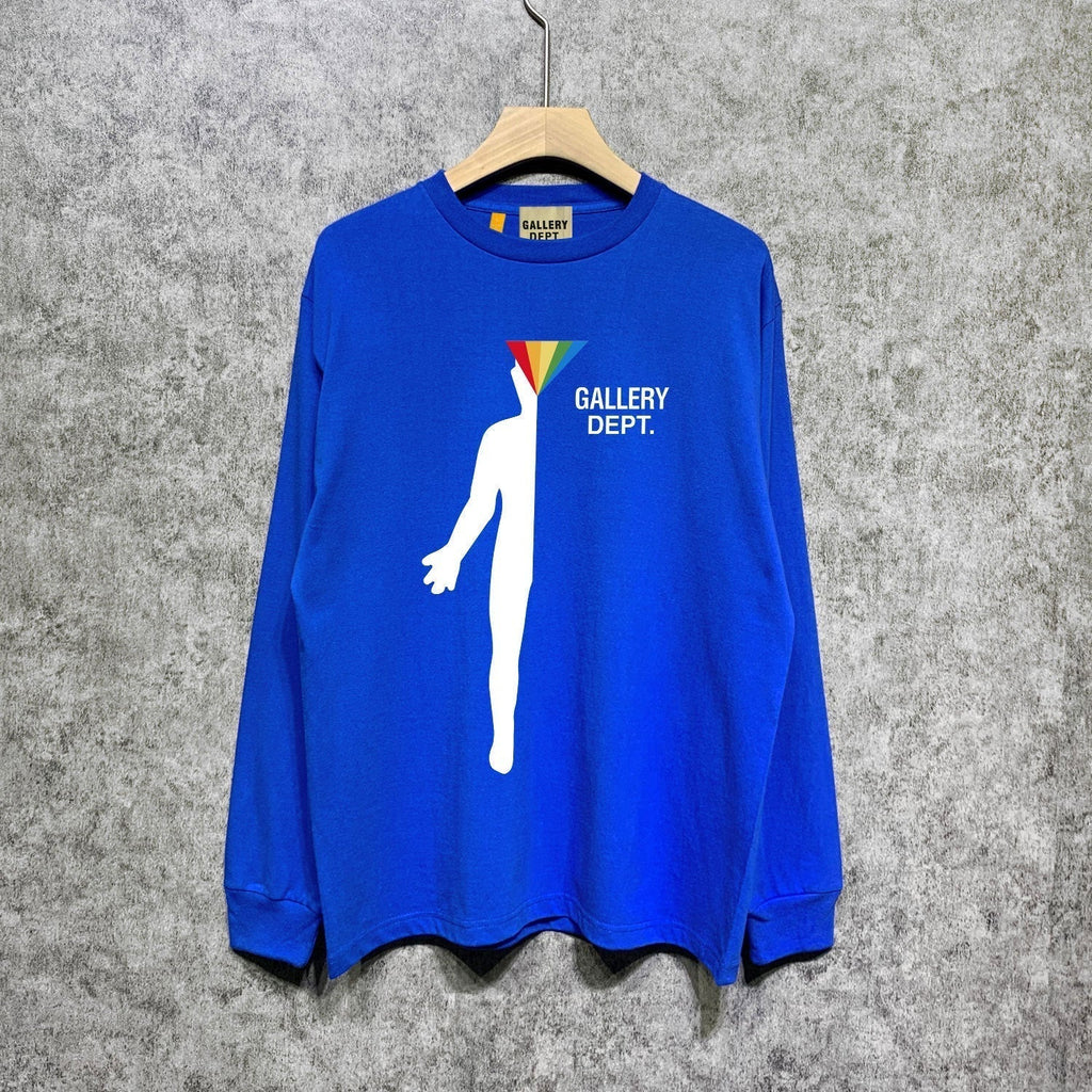 Gallery Dept Long Sleeved Shirt Fashion Brand Long Sleeve Long-Sleeved T-shirt Blouse