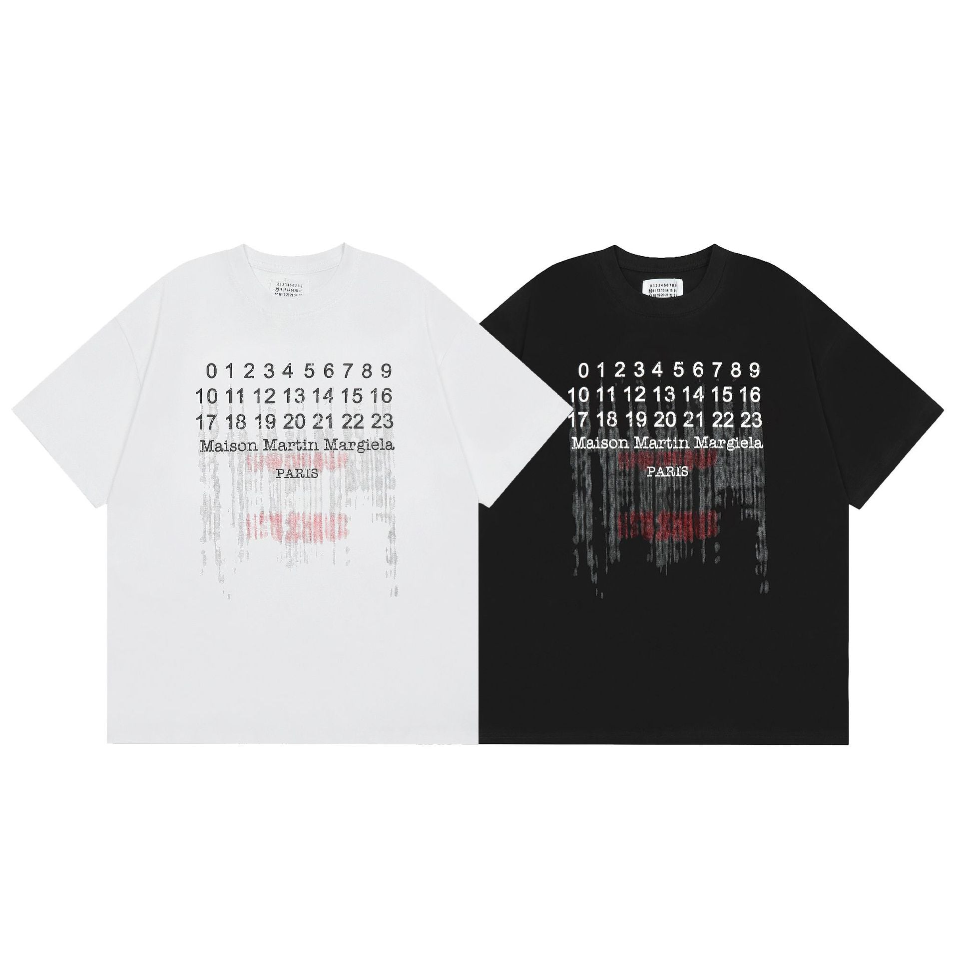 Maison Margiela T-shirt Crew Neck Loose Short Sleeve T-shirt