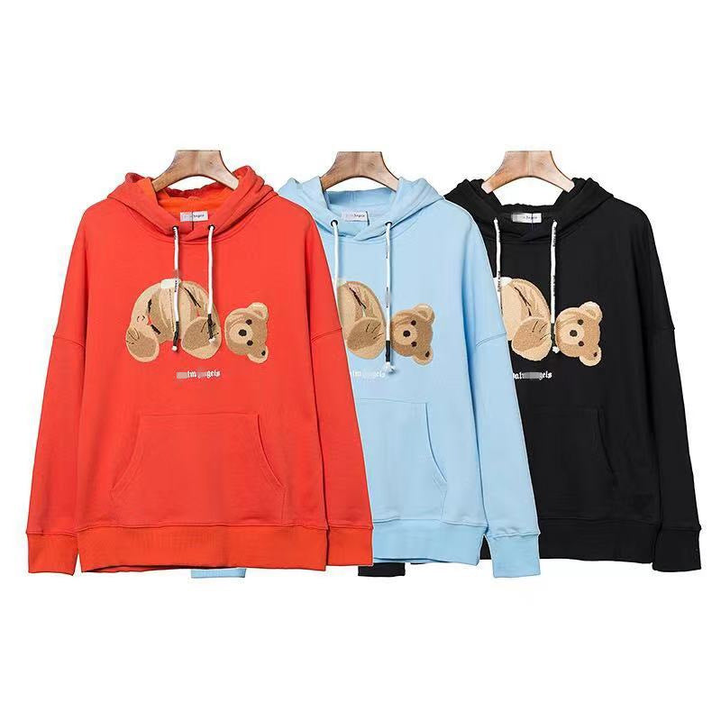 Palm Angle Sweatshirt Palm Angels Embroidered Hoodie Male and Female Couple BF Loose